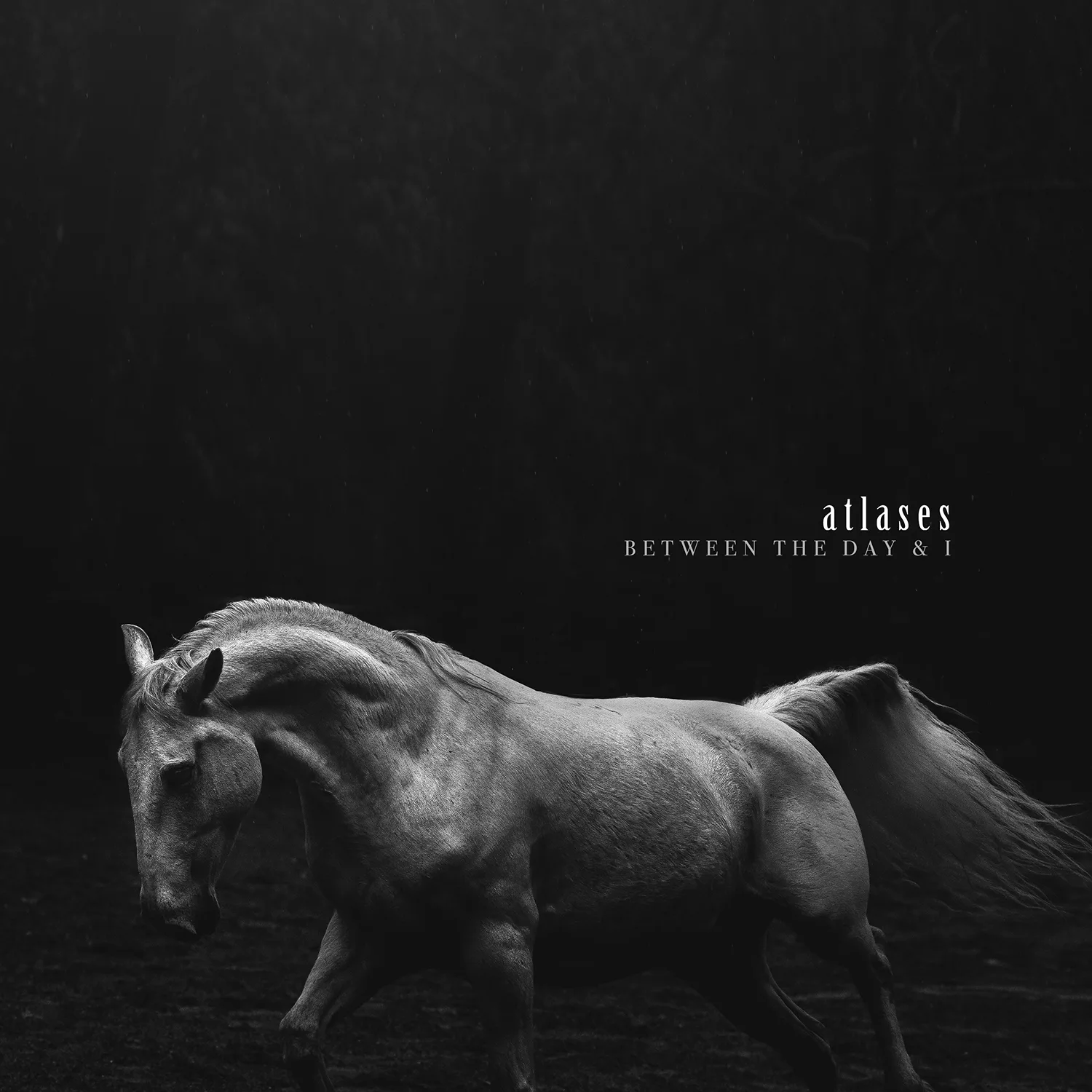 Official album cover art for the release Between The Day & I by Atlases