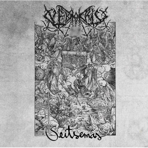 Official album cover artwork for Seitsemäs by Nekrokrist SS