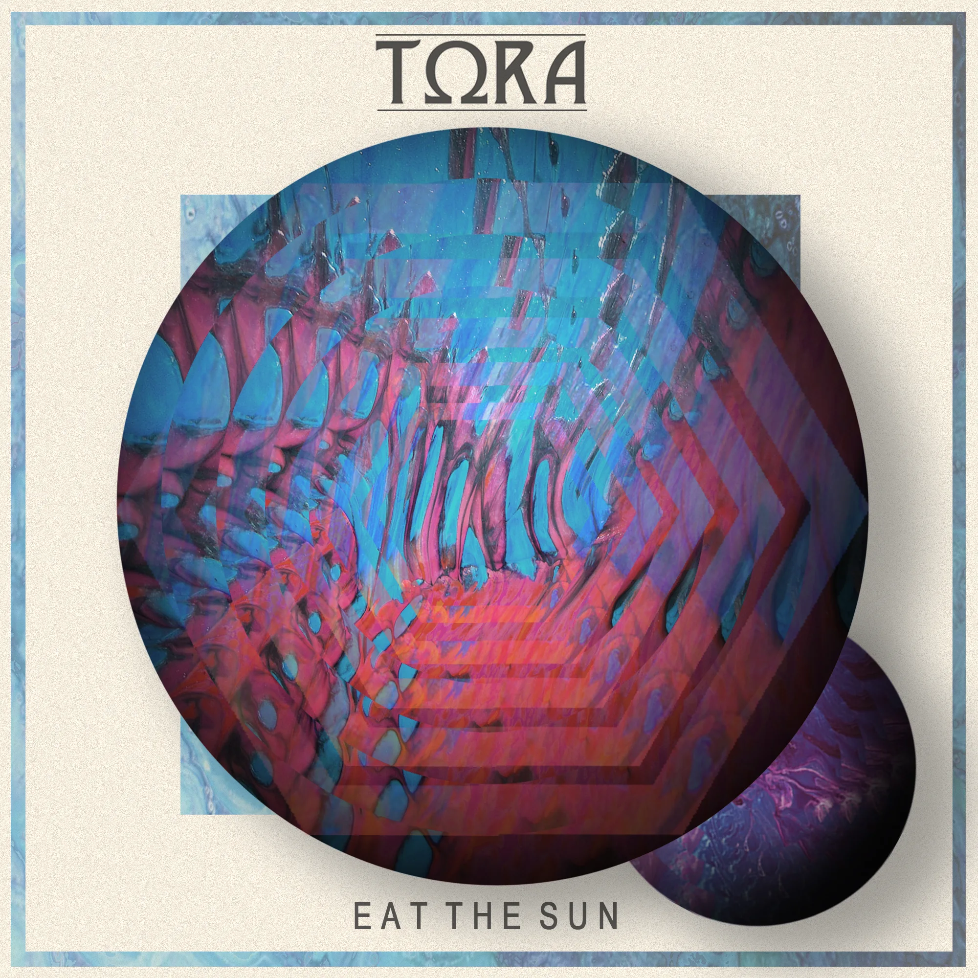 Official album cover art for the release Eat the Sun by Tora