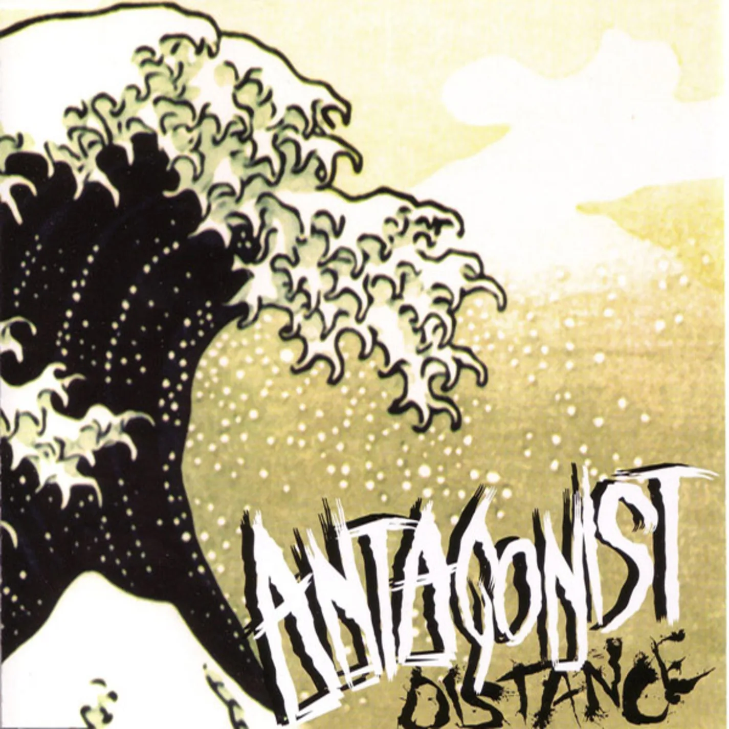 Official album cover art for the release Distance by Antagonist A.D.