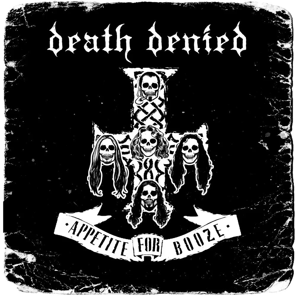 Official album cover art for the release Appetite for Booze by Death Denied