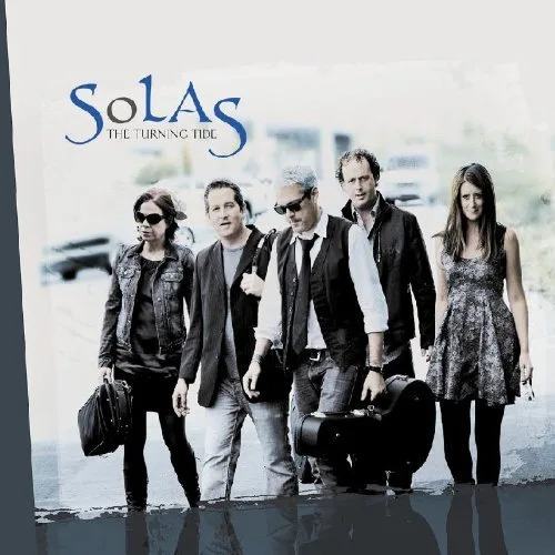 Official album cover art for the release The Turning Tide by Solas