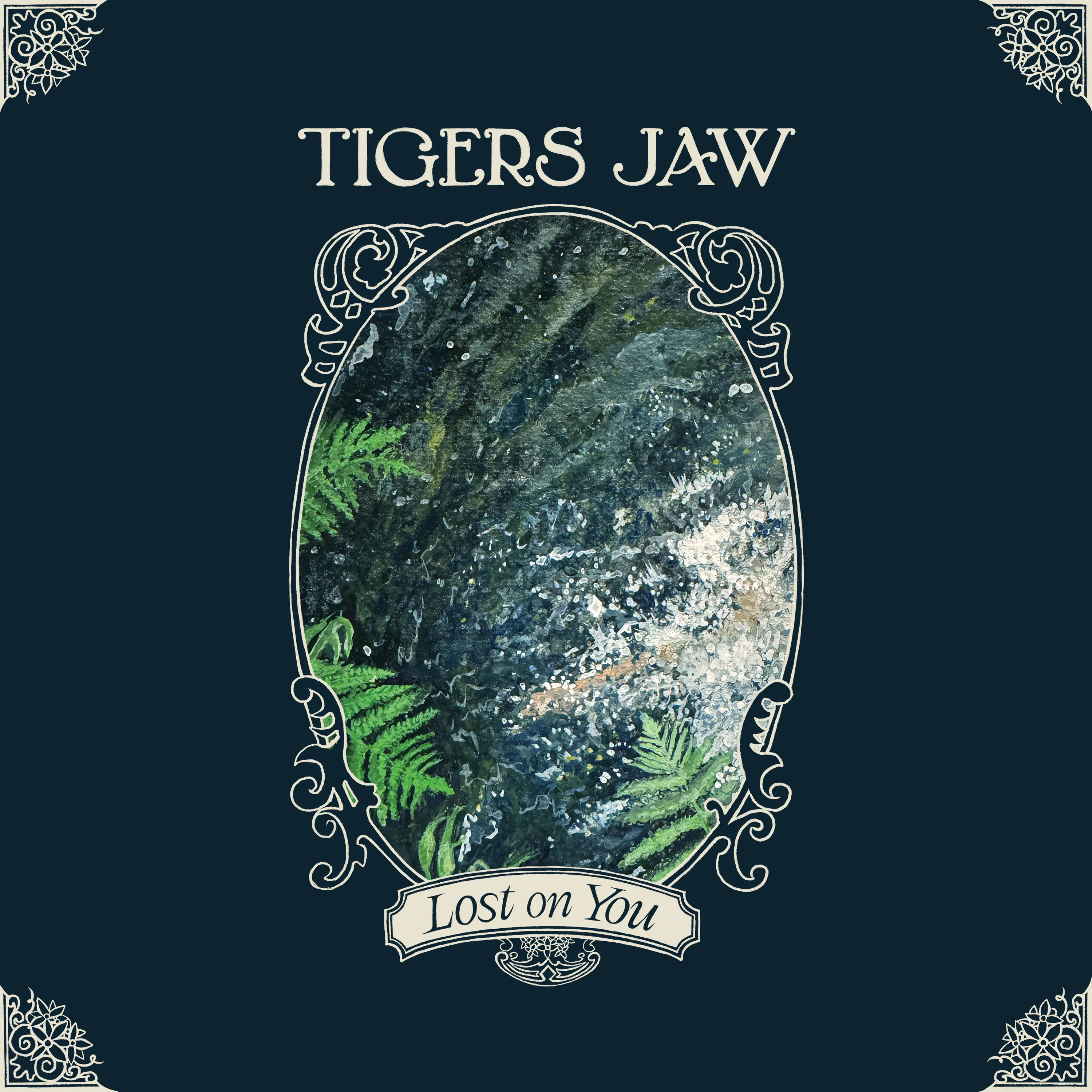 Staring at Empty Faces song track artwork featured on the album Lost on You by Tigers Jaw