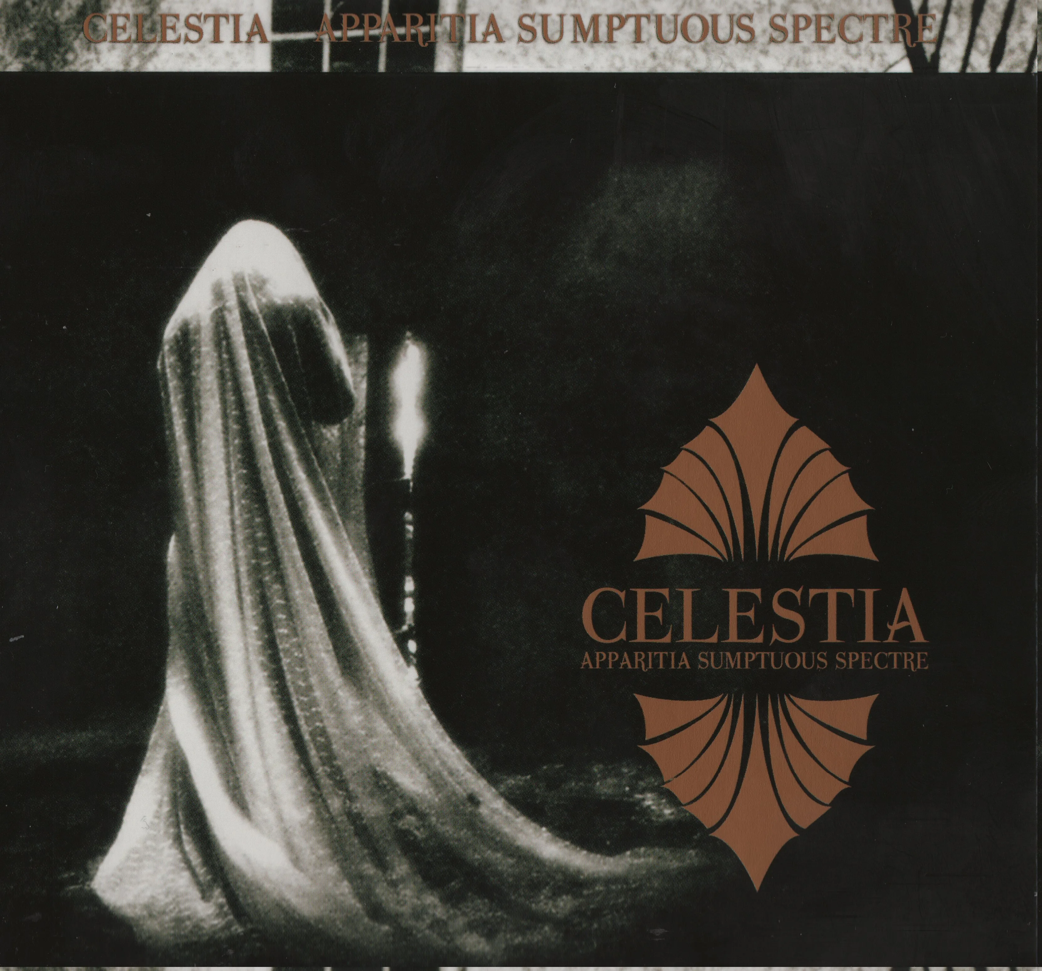 Official album cover art for the release Apparitia - Sumptuous Spectre by Celestia