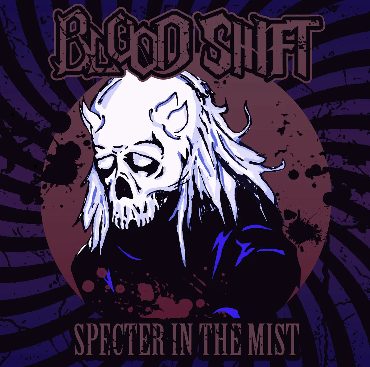 Official album cover art for the release Specter in the Mist by Blood Shift