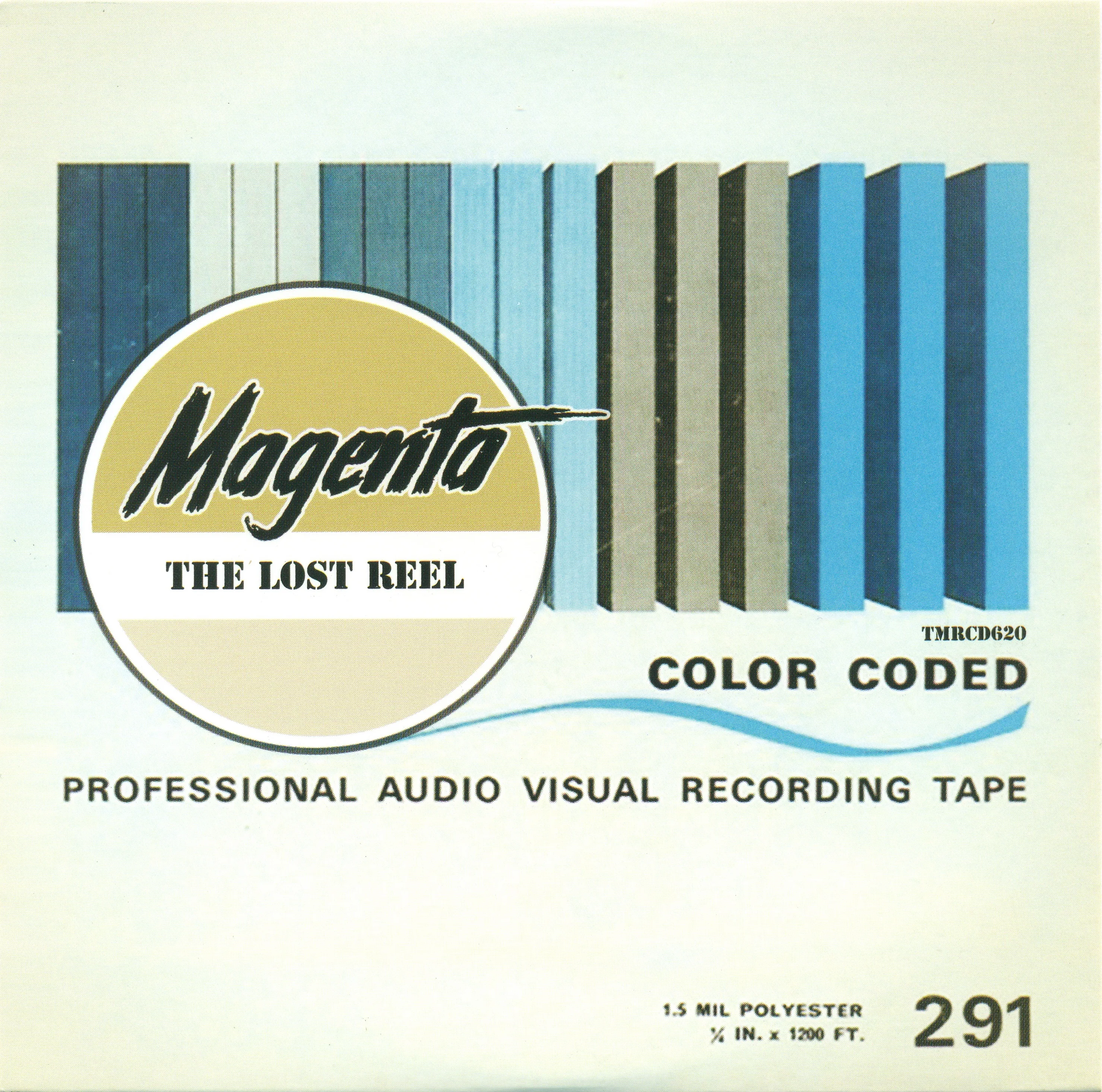 Official album cover art for the release The Lost Reel by Magenta