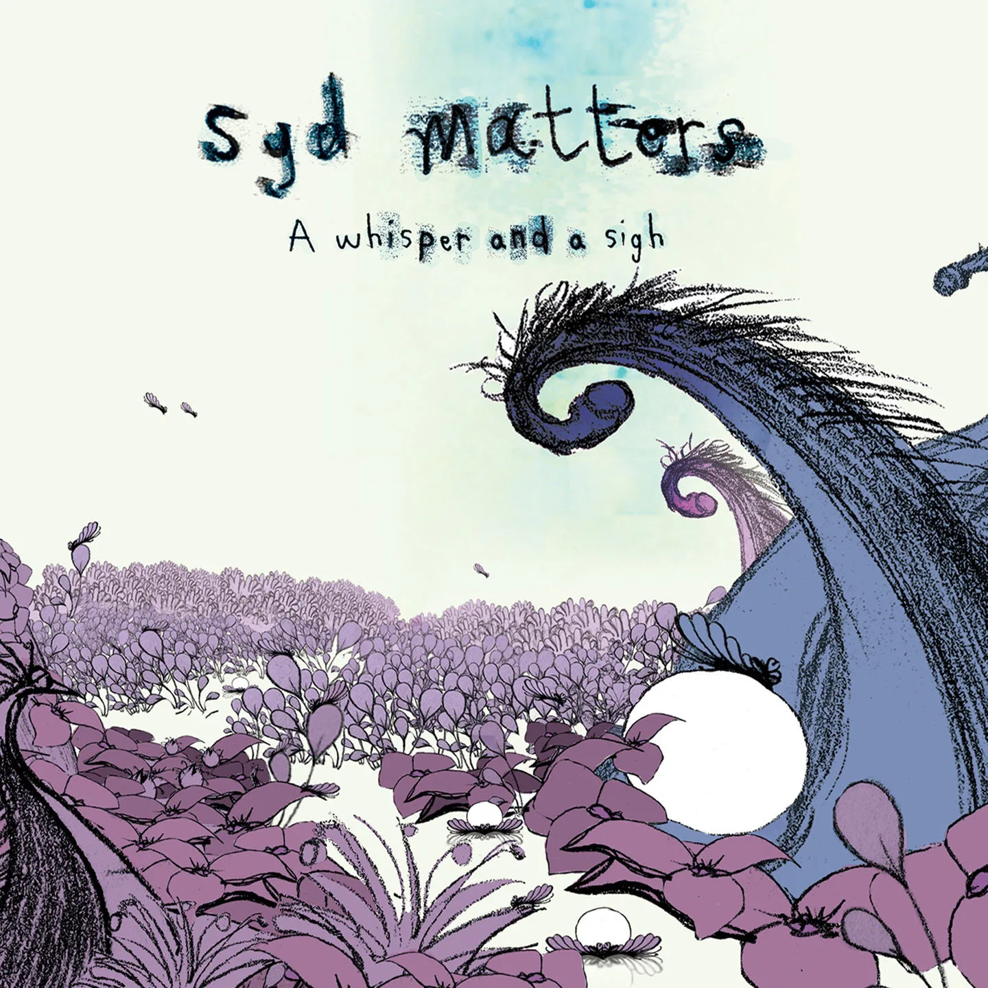 Official album cover art for the release A Whisper and a Sigh by Syd Matters