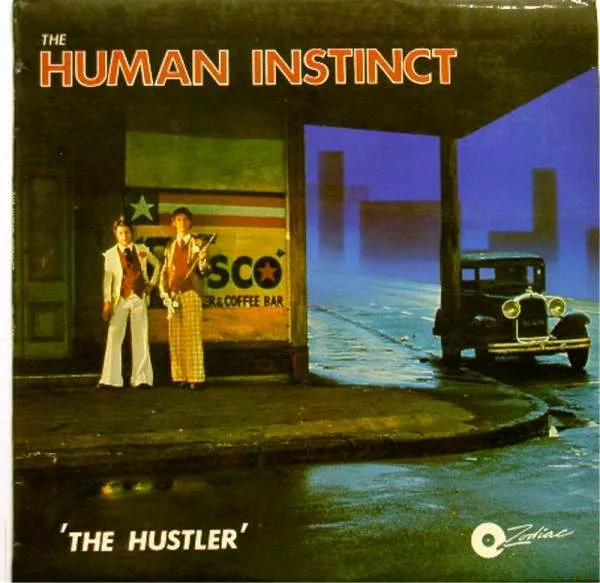 Official album cover art for the release The Hustler by The Human Instinct