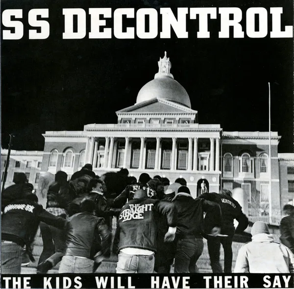 Official album cover art for the release The Kids Will Have Their Say by SSD
