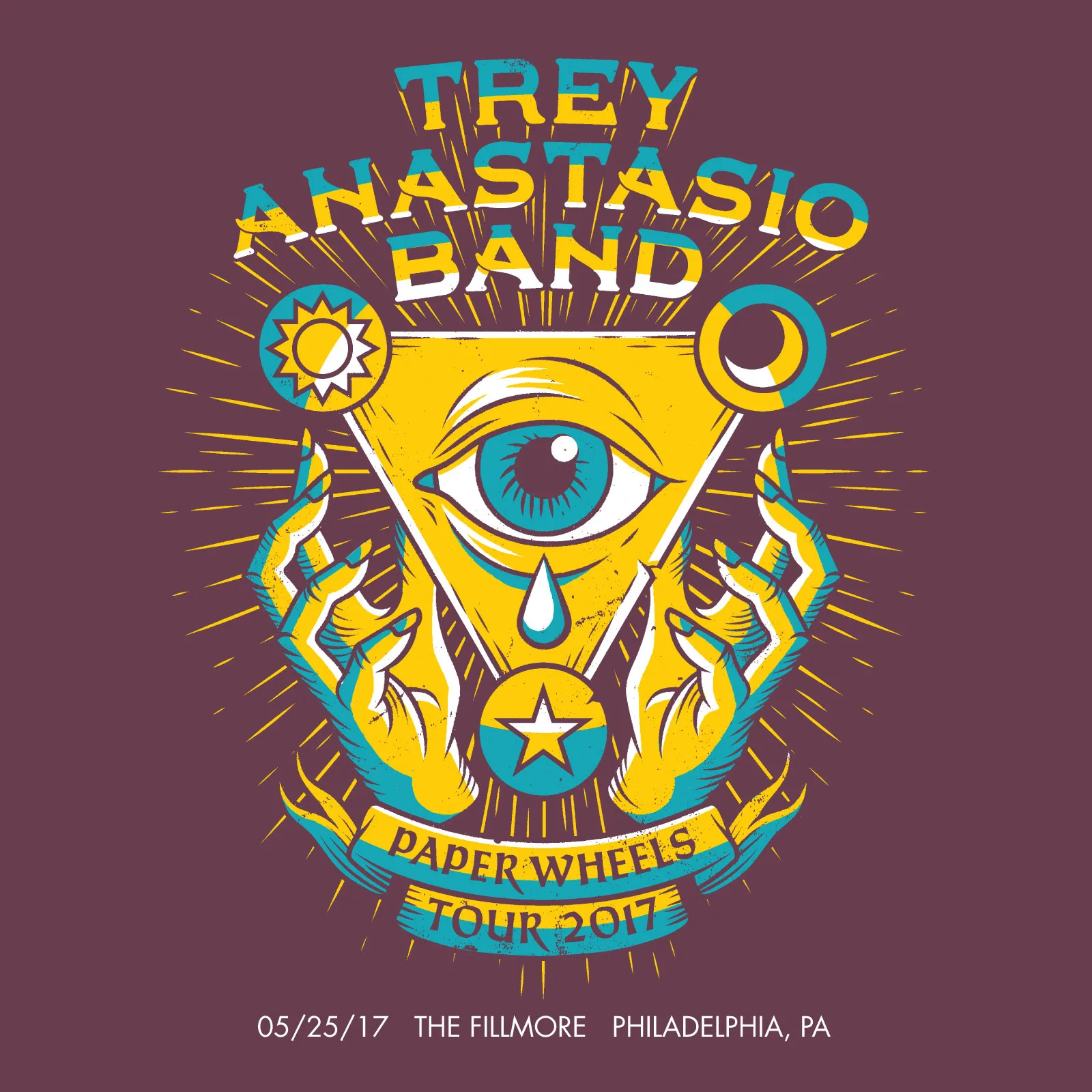 Official album cover artwork for 2017-05-25: The Fillmore, Philadelphia, PA, USA by Trey Anastasio Band