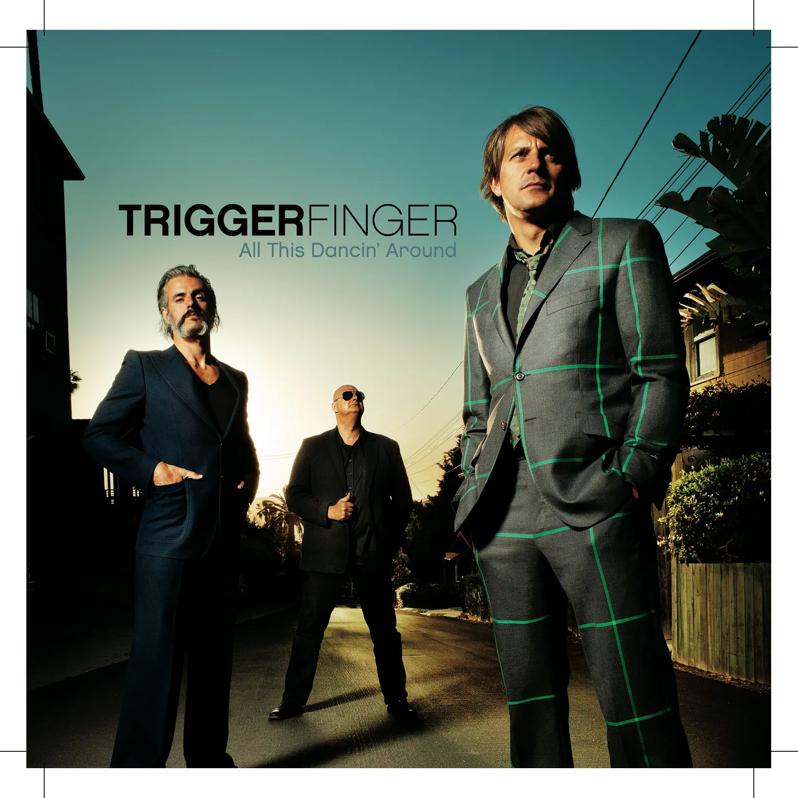 Official album cover art for the release All This Dancin’ Around by Triggerfinger