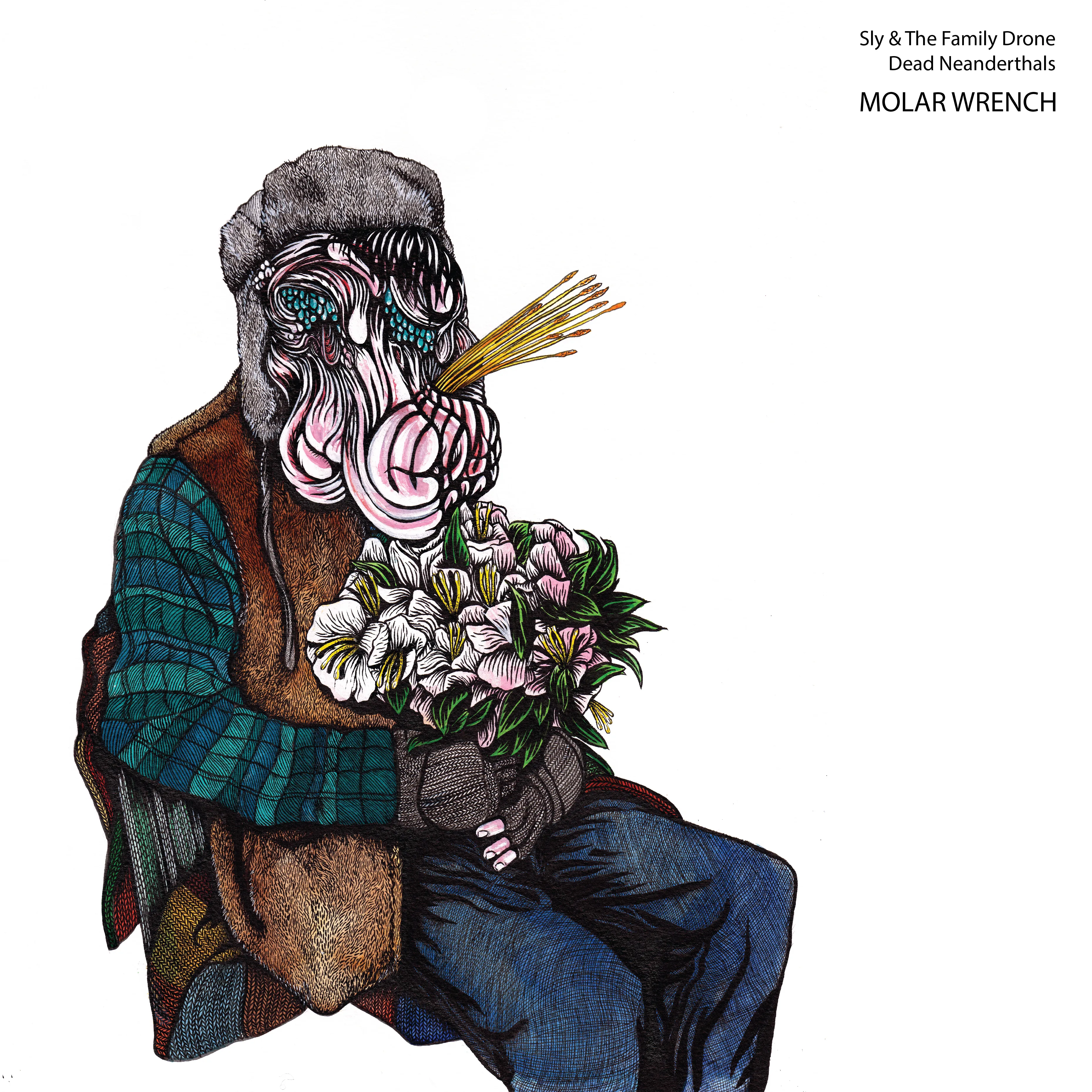 Official album cover artwork for Molar Wrench by Dead Neanderthals