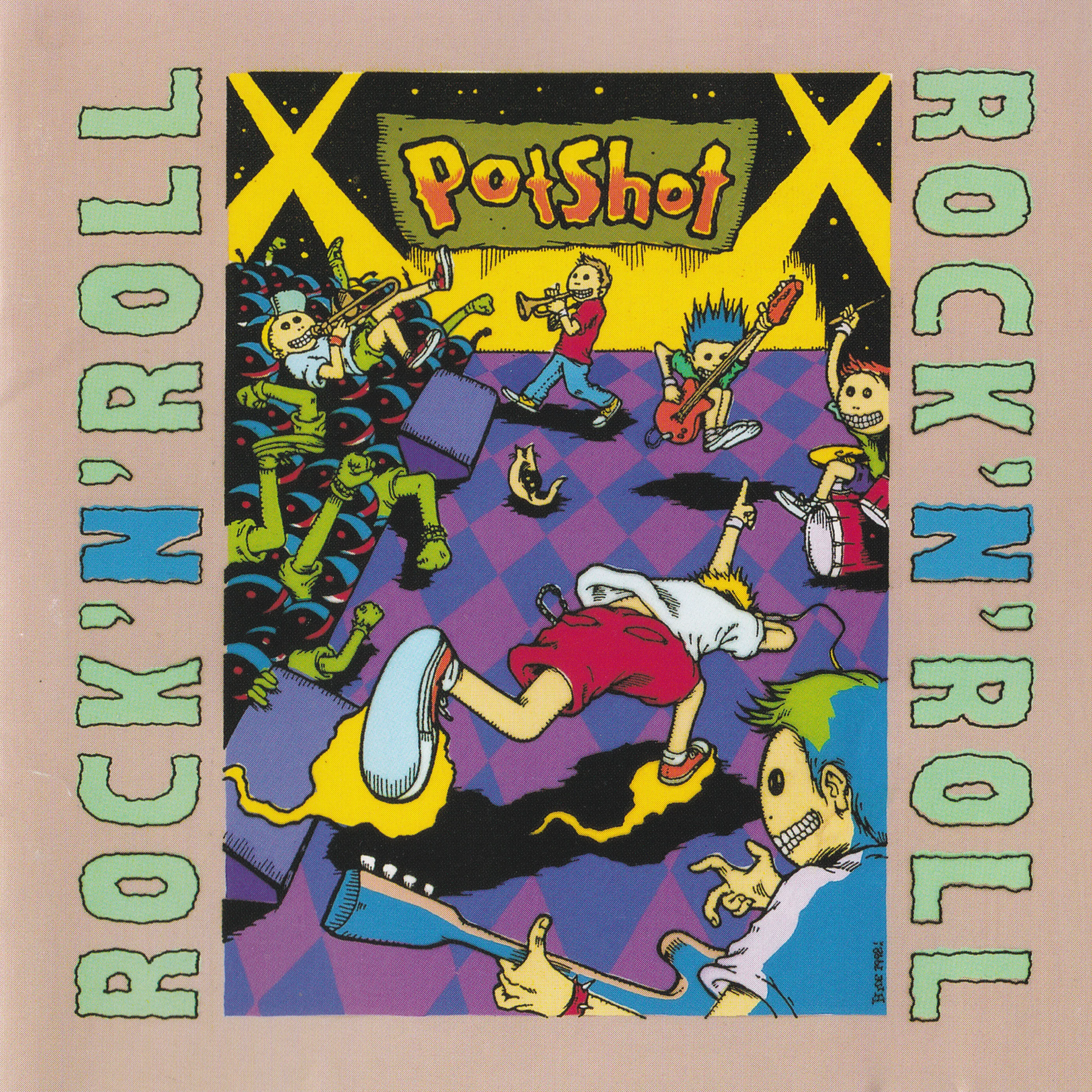 Official album cover art for the release Rock'n'Roll by Potshot