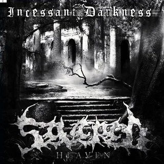 Official album cover art for the release Incessant Darkness by Severed Heaven