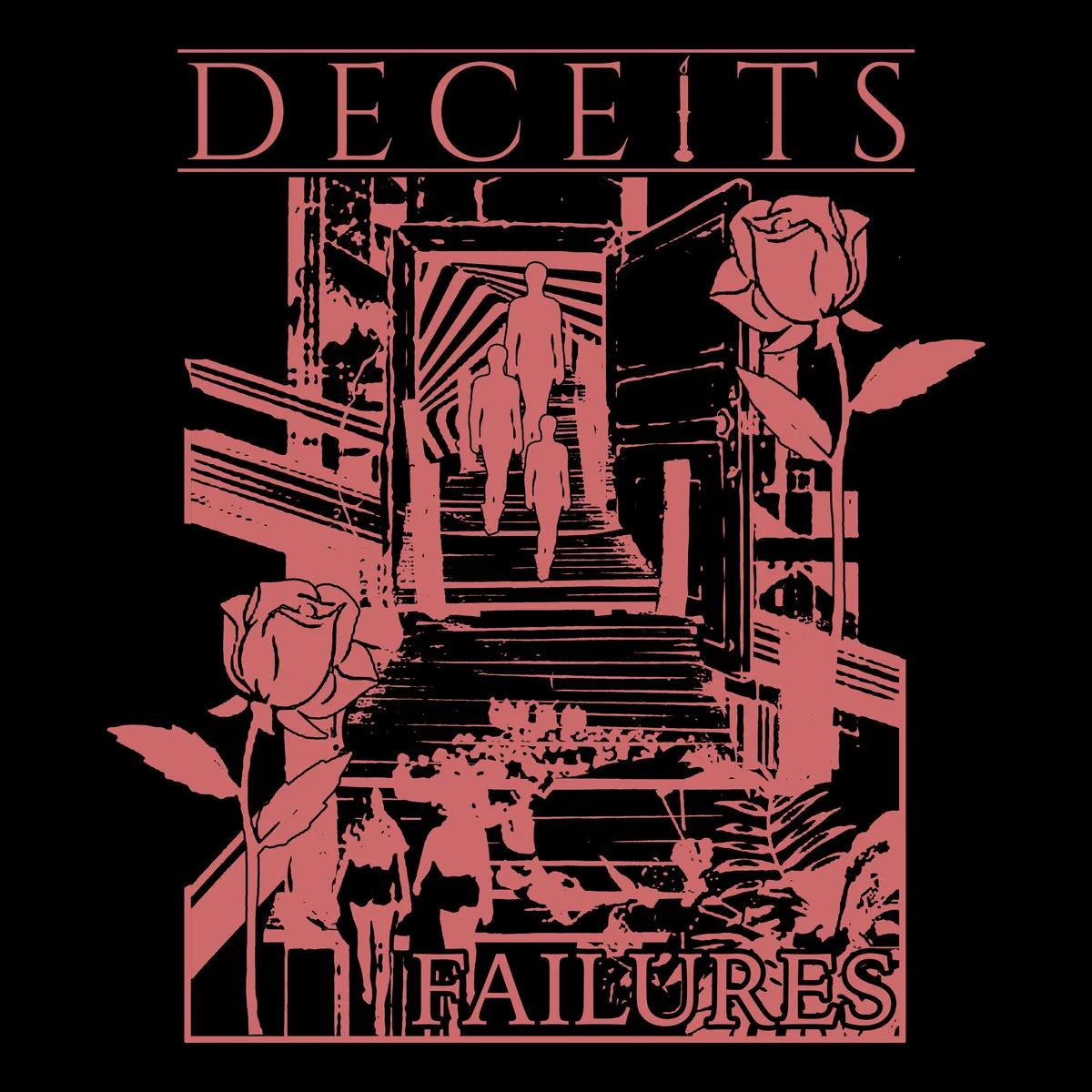 Official album cover art for the release Failures by DECEITS