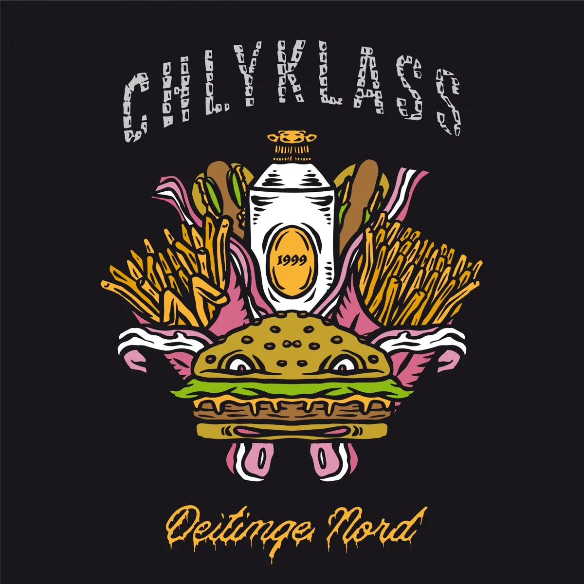 Official album cover art for the release Deitinge Nord by Chlyklass