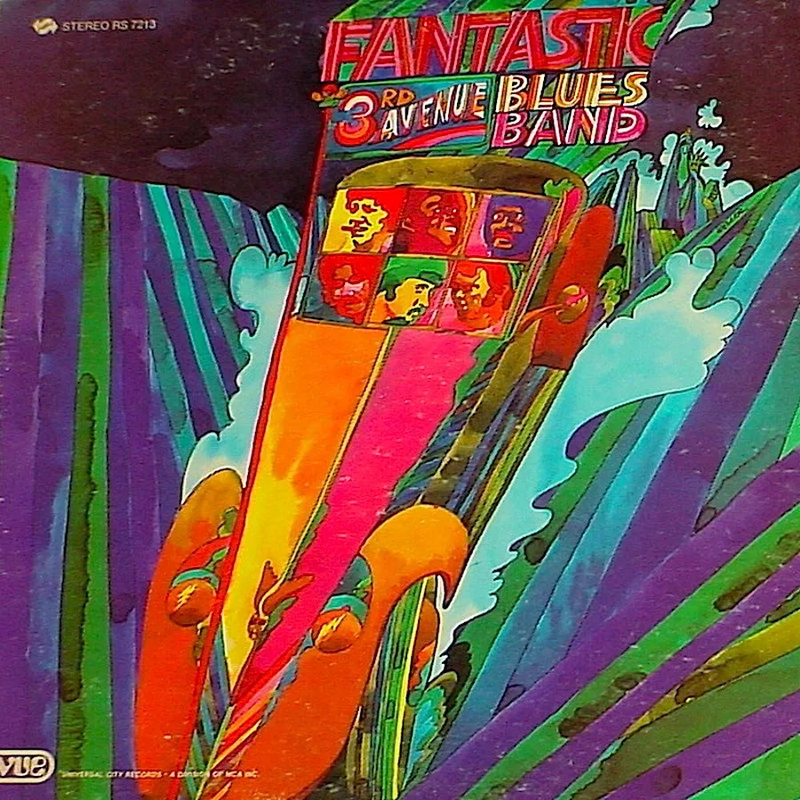 Official album cover art for the release Fantastic by Third Avenue Blues Band