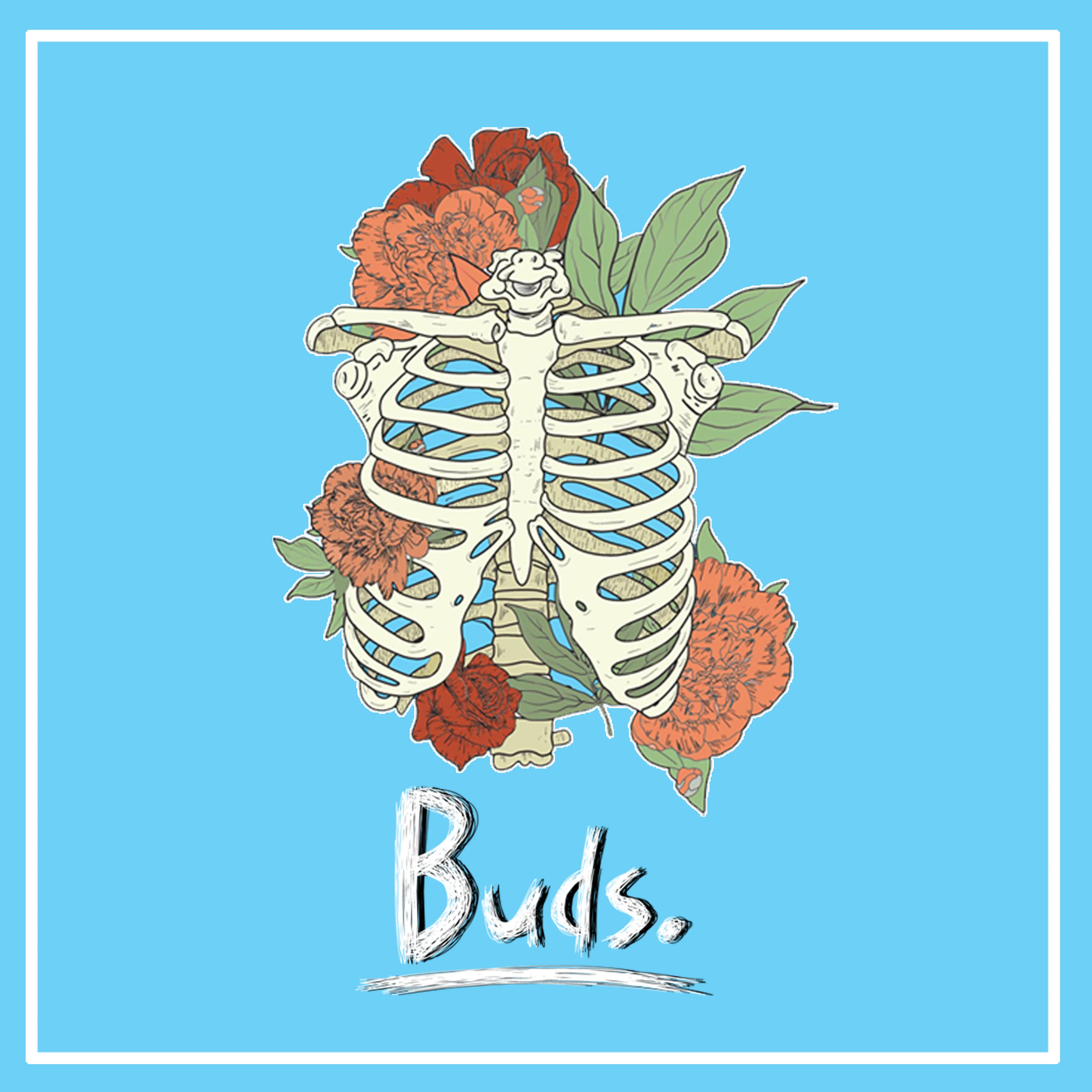 Official album cover art for the release Buds. by Buds.