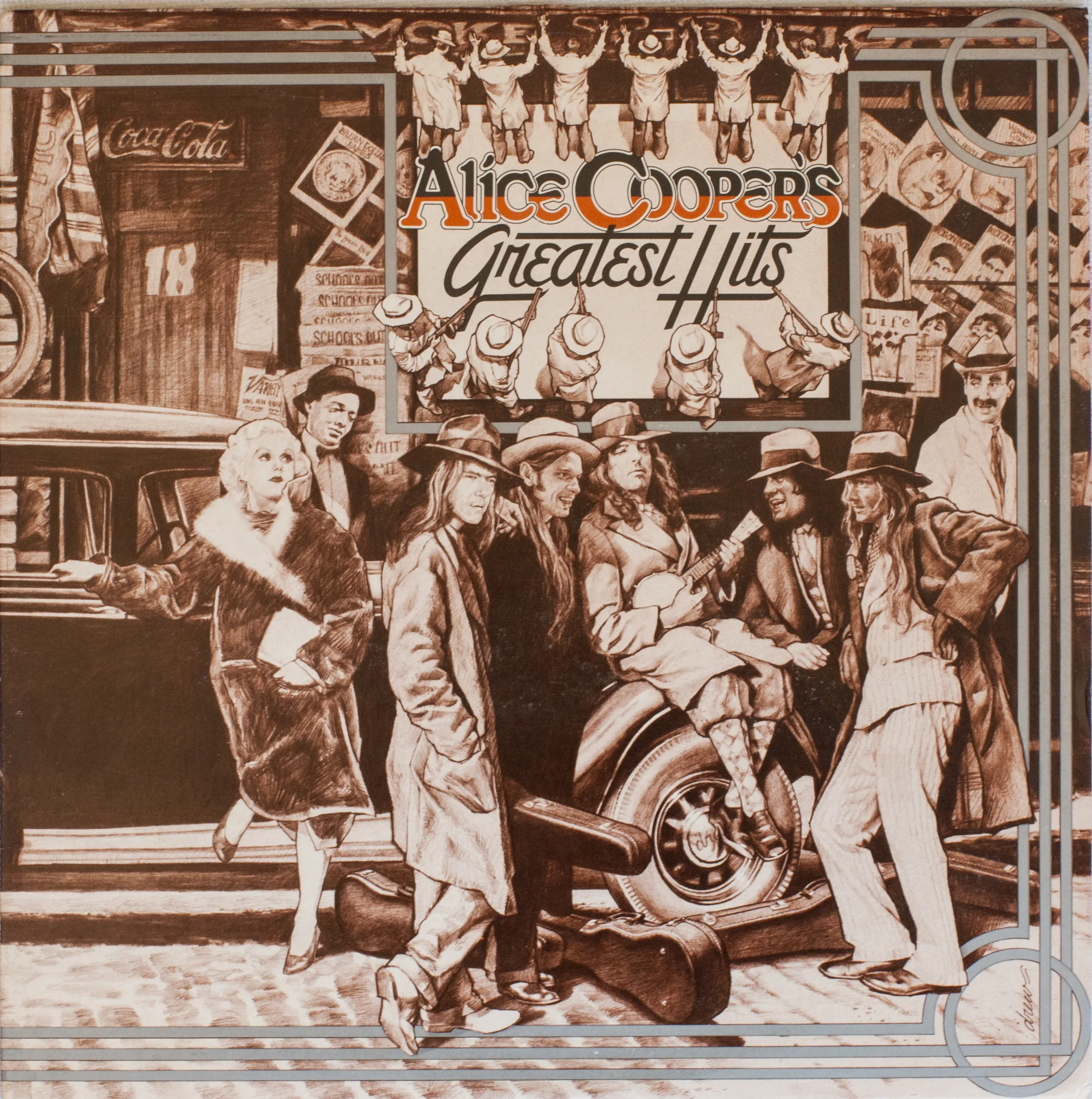 Official album cover artwork for Alice Cooper’s Greatest Hits by Alice Cooper