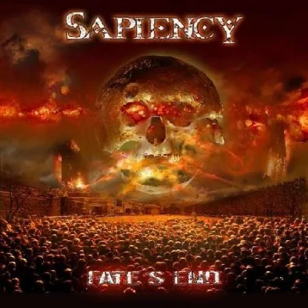 Official album cover art for the release Fate's End by Sapiency