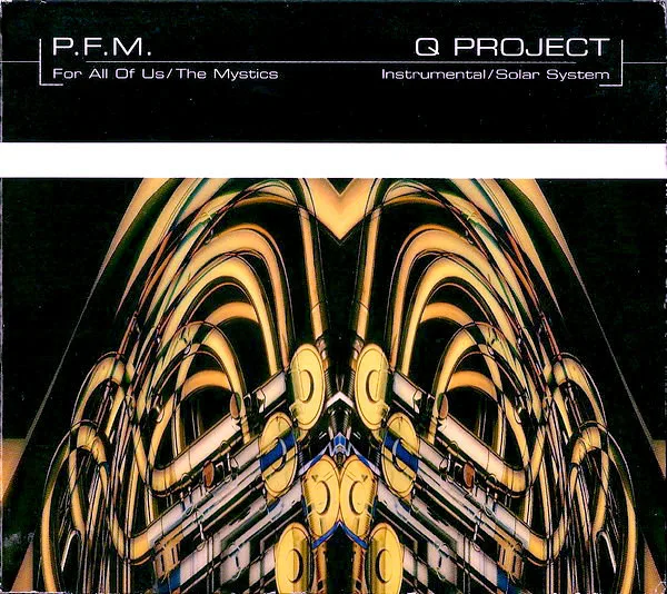 Official album cover art for the release For All of Us / The Mystics / Instrumental / Solar System by PFM
