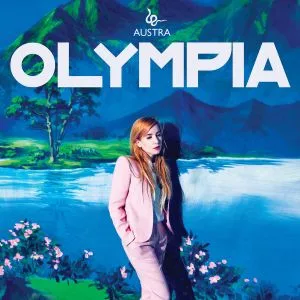 Official album cover art for the release Olympia by Austra