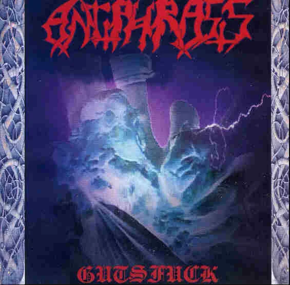 Official album cover art for the release Gutsfuck by Antiphrasis