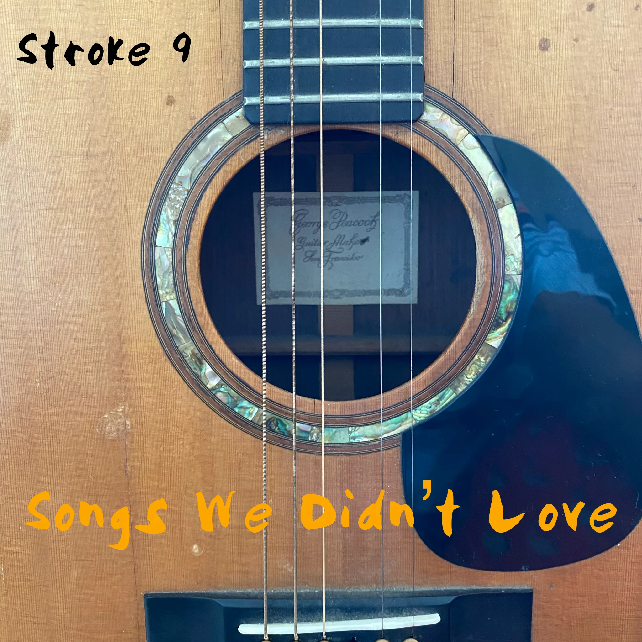 Official album cover art for the release Songs We Didn't Love by Stroke 9