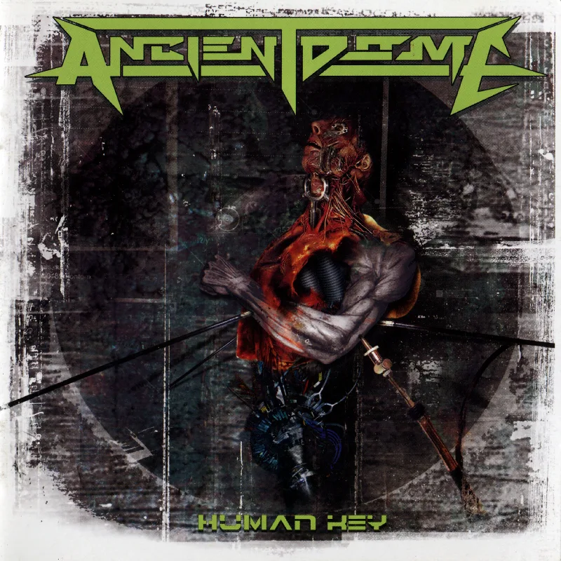 Official album cover art for the release Human Key by Ancient Dome