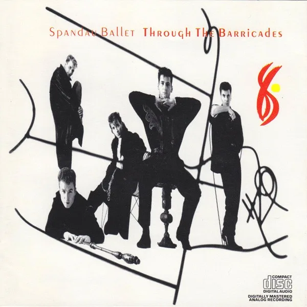 Man in Chains song track artwork featured on the album Through the Barricades by Spandau Ballet