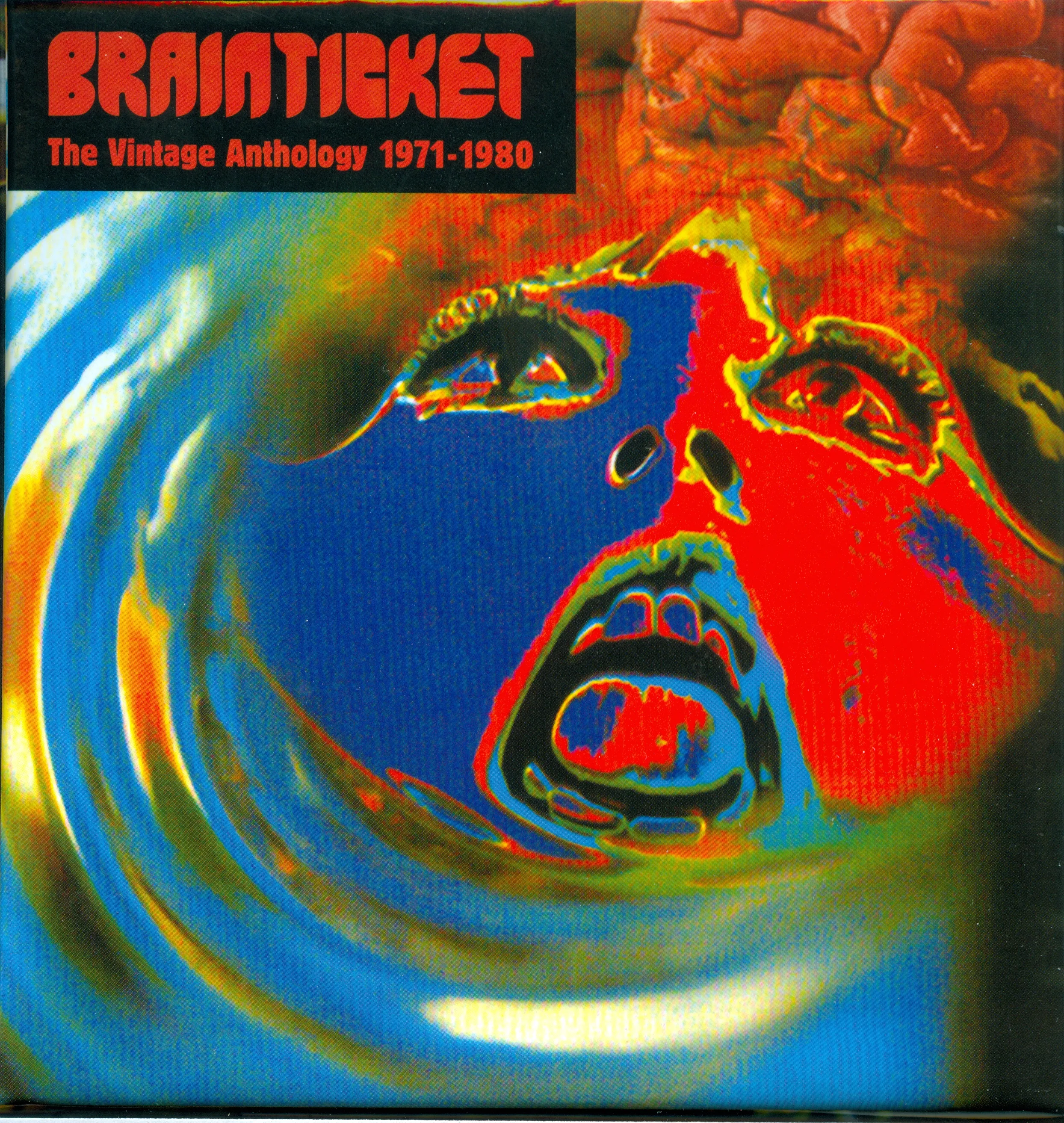Official album cover art for the release The Vintage Anthology 1971-1980 by Brainticket