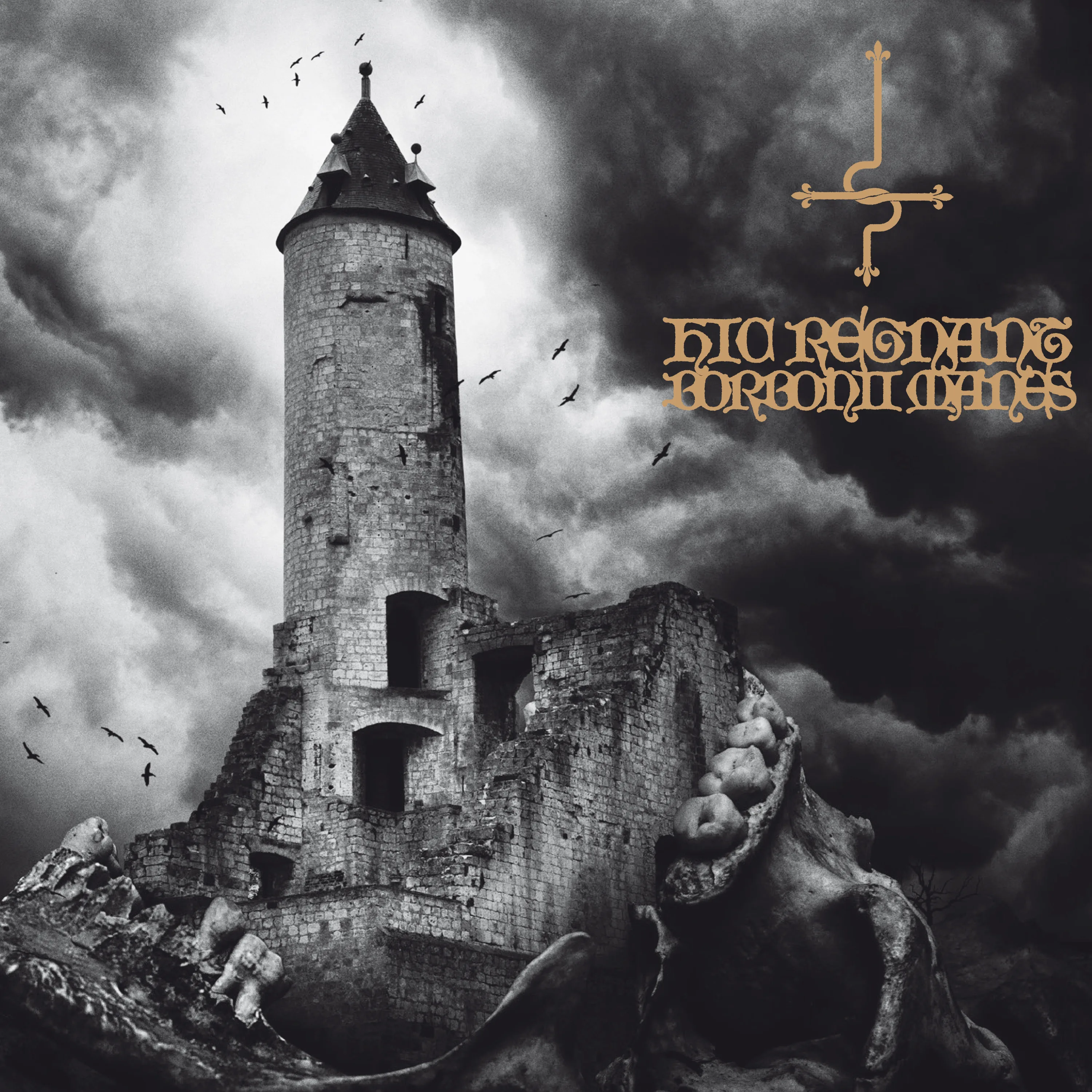 Official album cover art for the release Hic Regnant Borbonii Manes by Sühnopfer