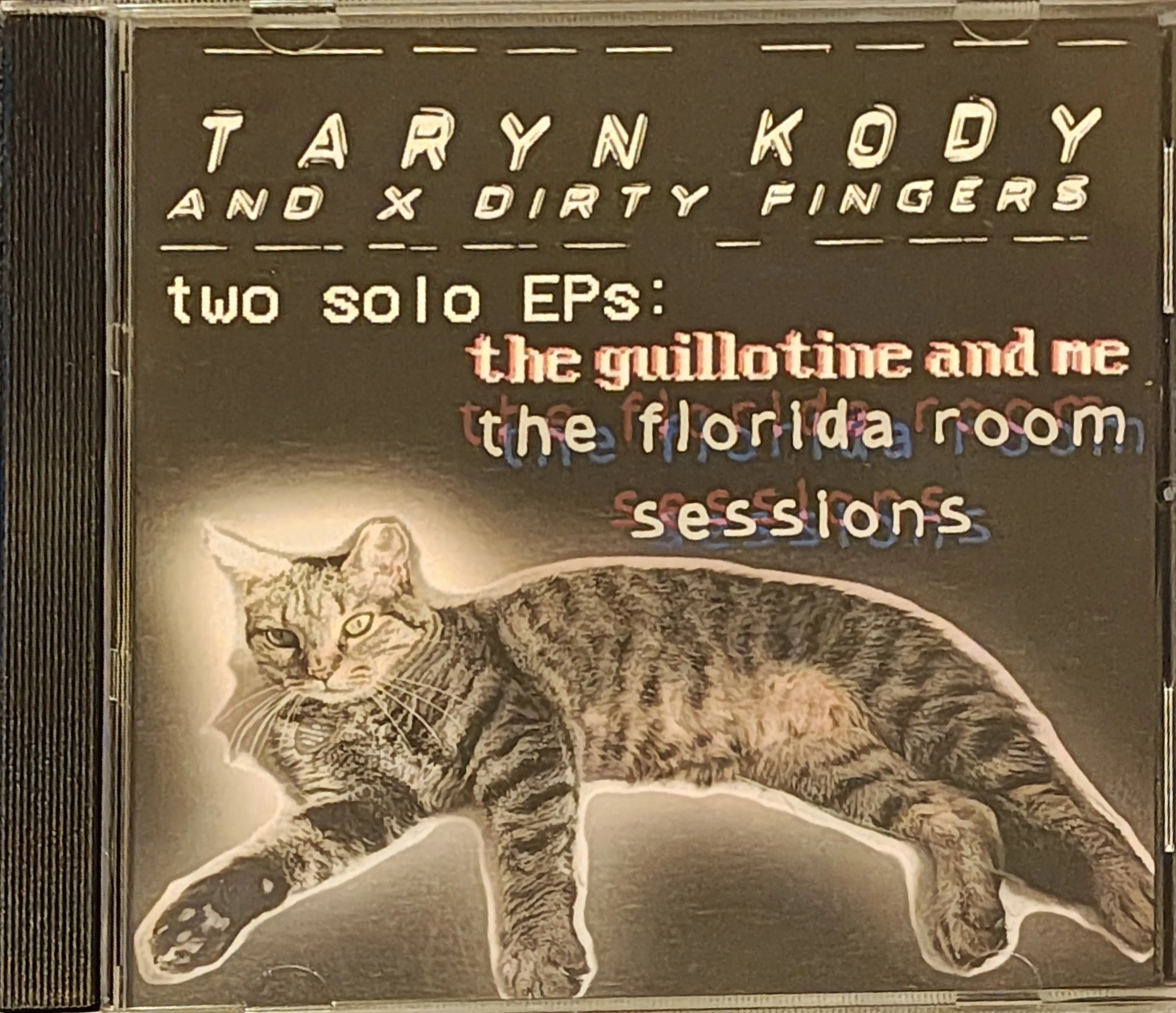 Official album cover art for the release 2 EPs by X Dirty Fingers