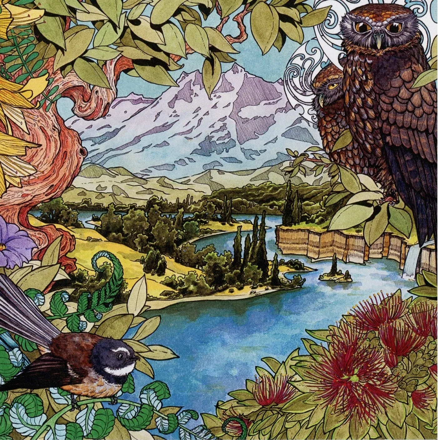 Official album cover art for the release Of Valleys and Mountains by Pull Down the Sun