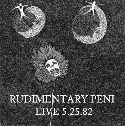 Official album cover art for the release Live@Ludwick Hall 1982-05-25 by Rudimentary Peni
