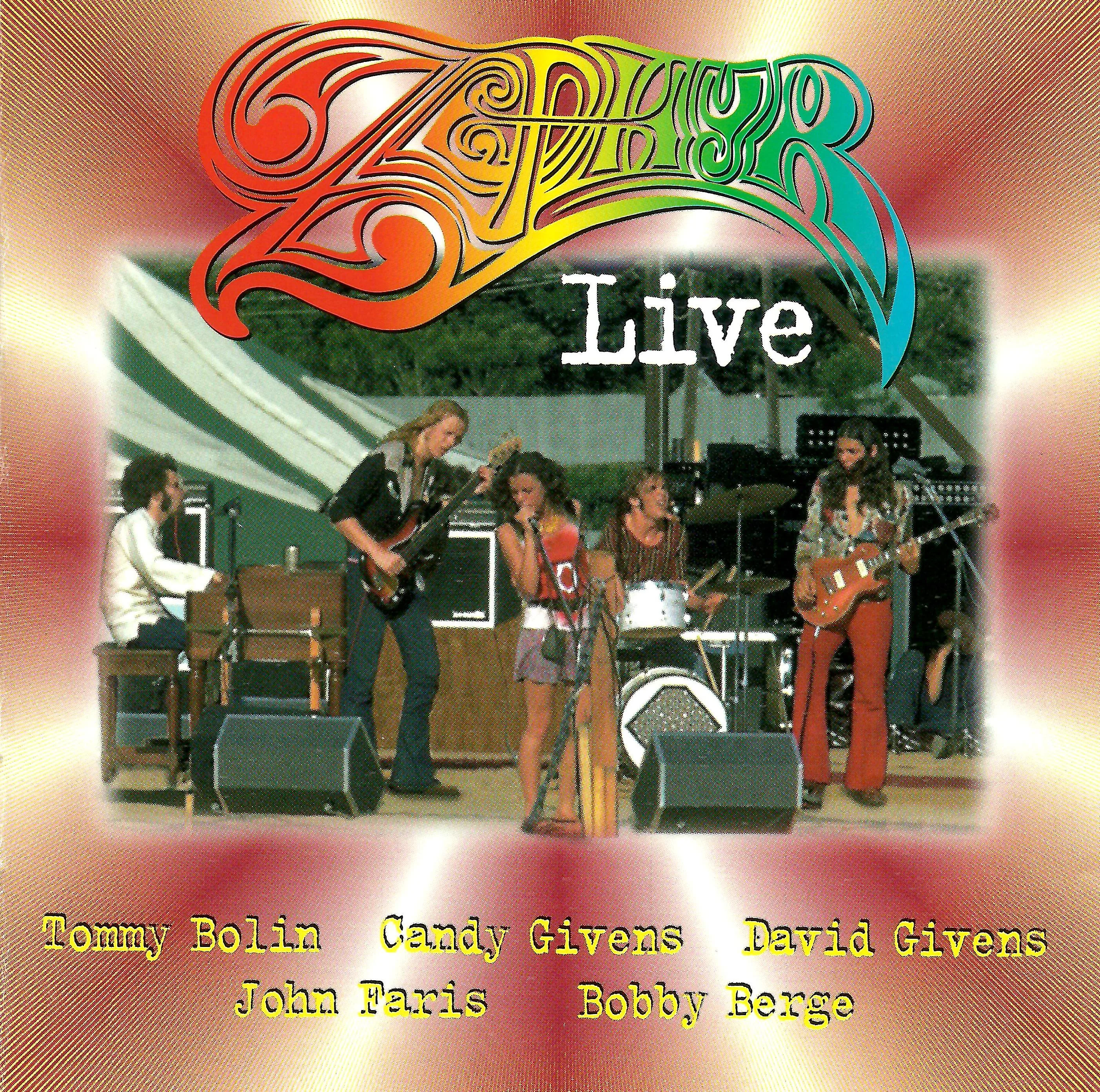 Official album cover art for the release Live at Art’s Bar and Grill May 2, 1973 by Zephyr