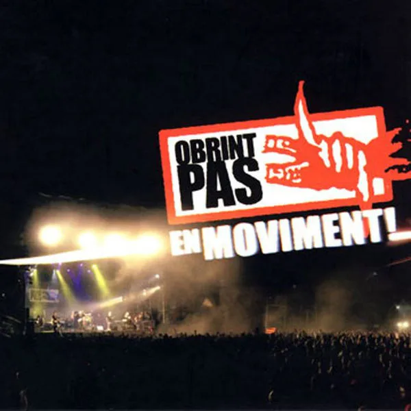 Official album cover art for the release En moviment! by Obrint Pas