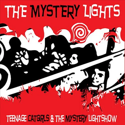 Official album cover art for the release Teenage Catgirls And The Mystery Lightshow by The Mystery Lights