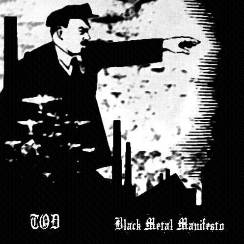 Official album cover art for the release Black Metal Manifesto by TOD