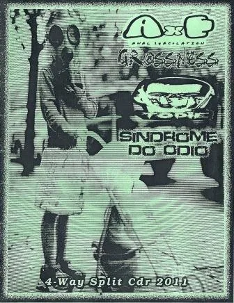 Official album cover art for the release 4-Way Split Cdr 2011 by To Die