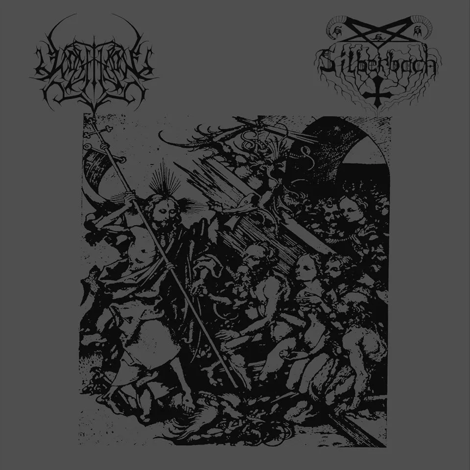 Official album cover art for the release Parto de fuego / Symphony of Soul Demise by Silberbach