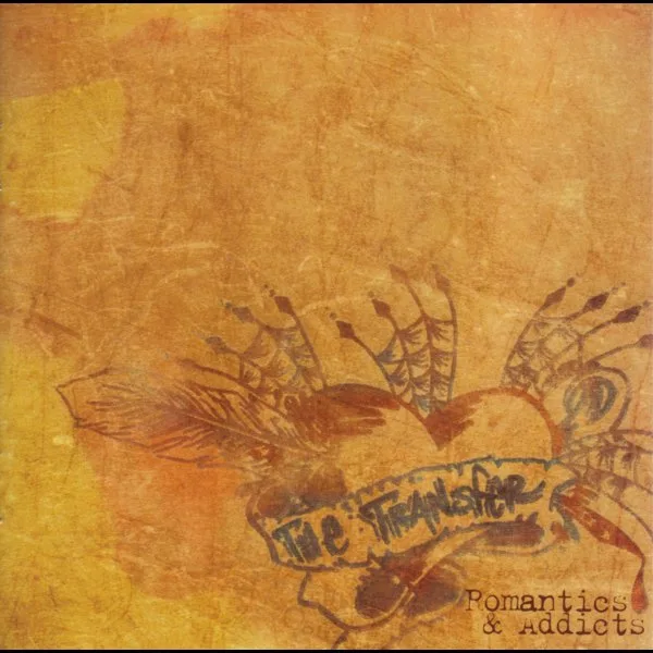 Official album cover art for the release Romantics & Addicts by The Transfer