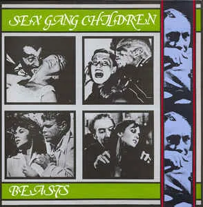 Official album cover art for the release Beasts by Sex Gang Children