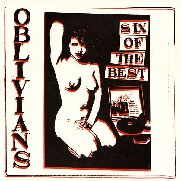 Official album cover art for the release Six of the Best by Oblivians