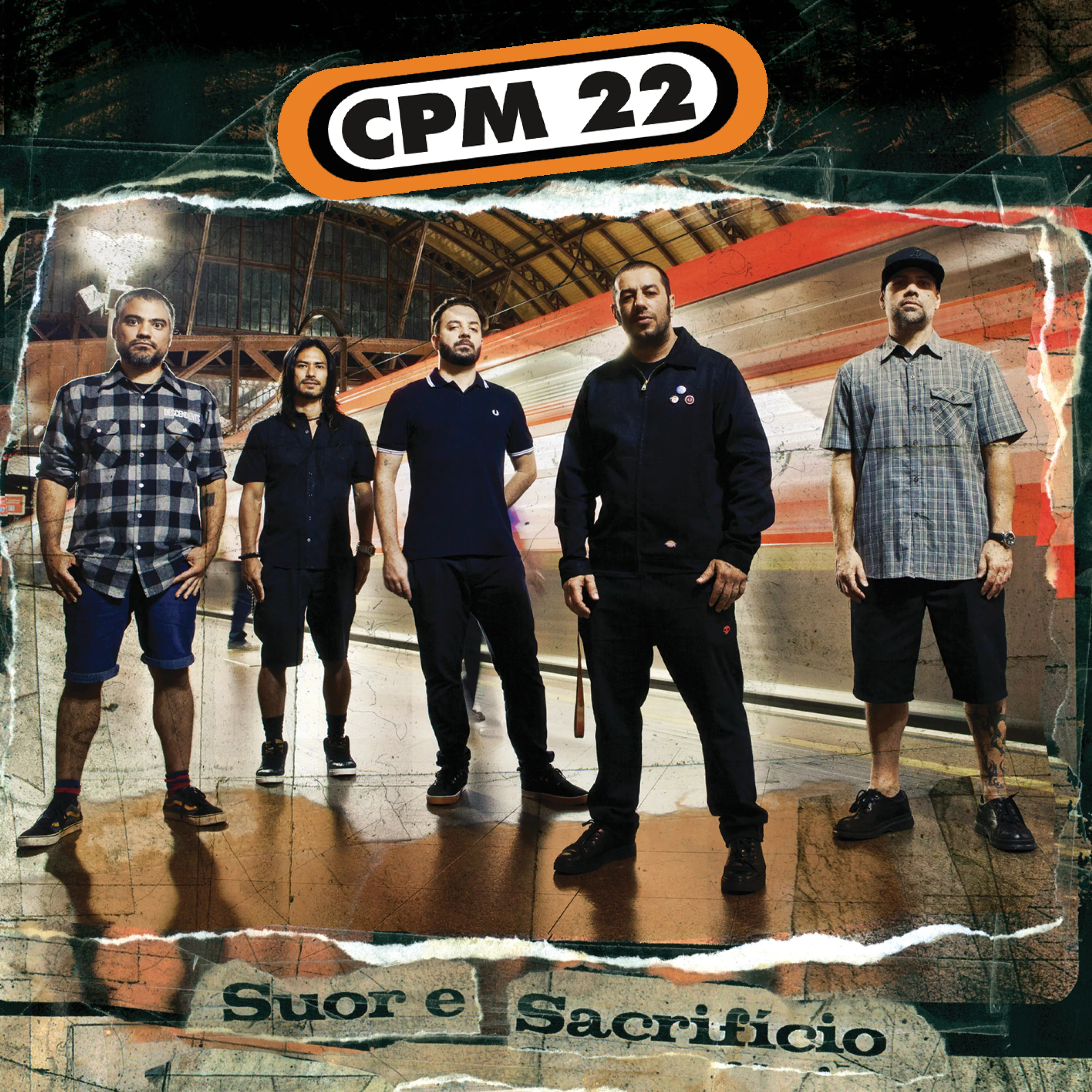 Official album cover artwork for Suor e sacrifício by CPM 22