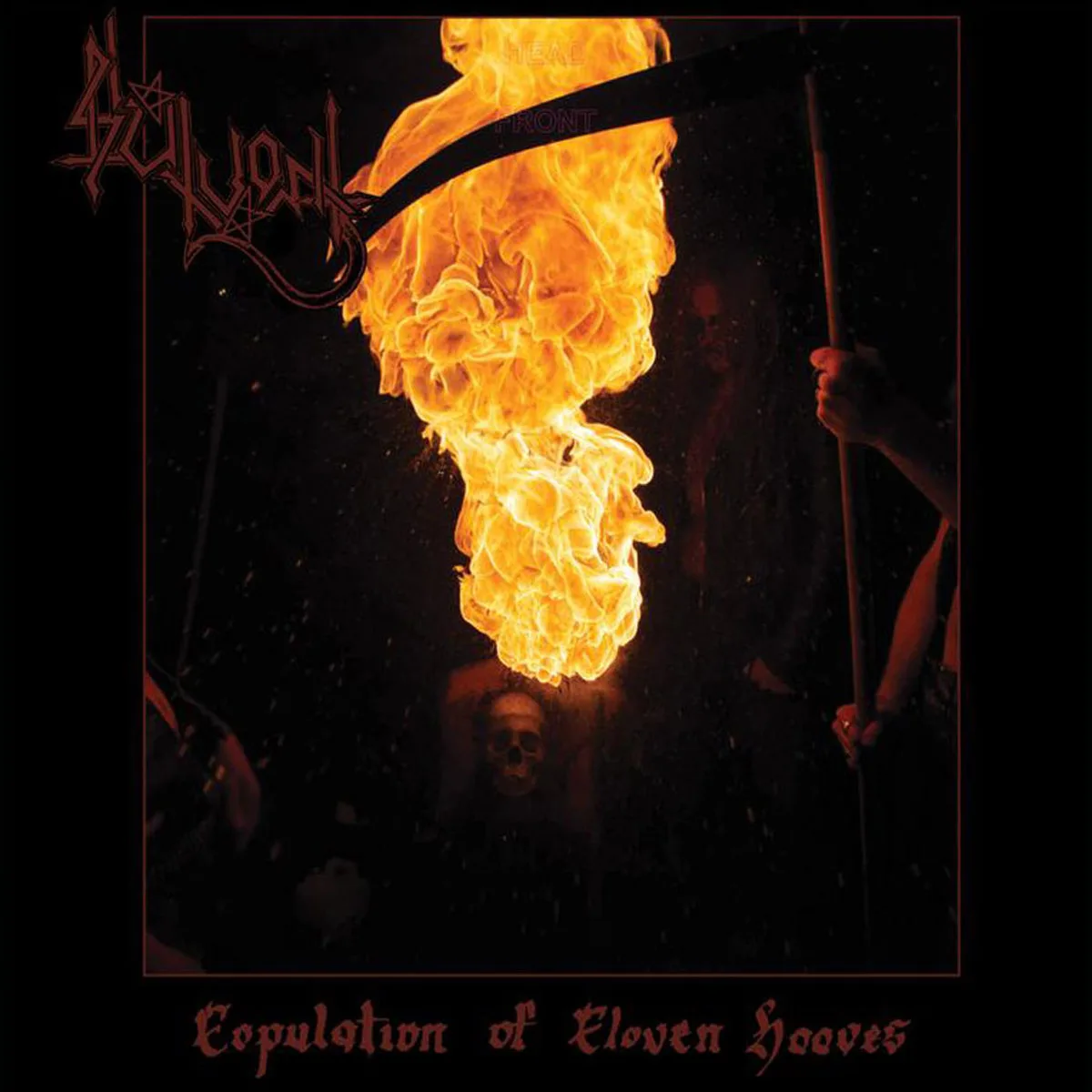 Official album cover art for the release Copulation of Cloven Hooves by Slutvomit