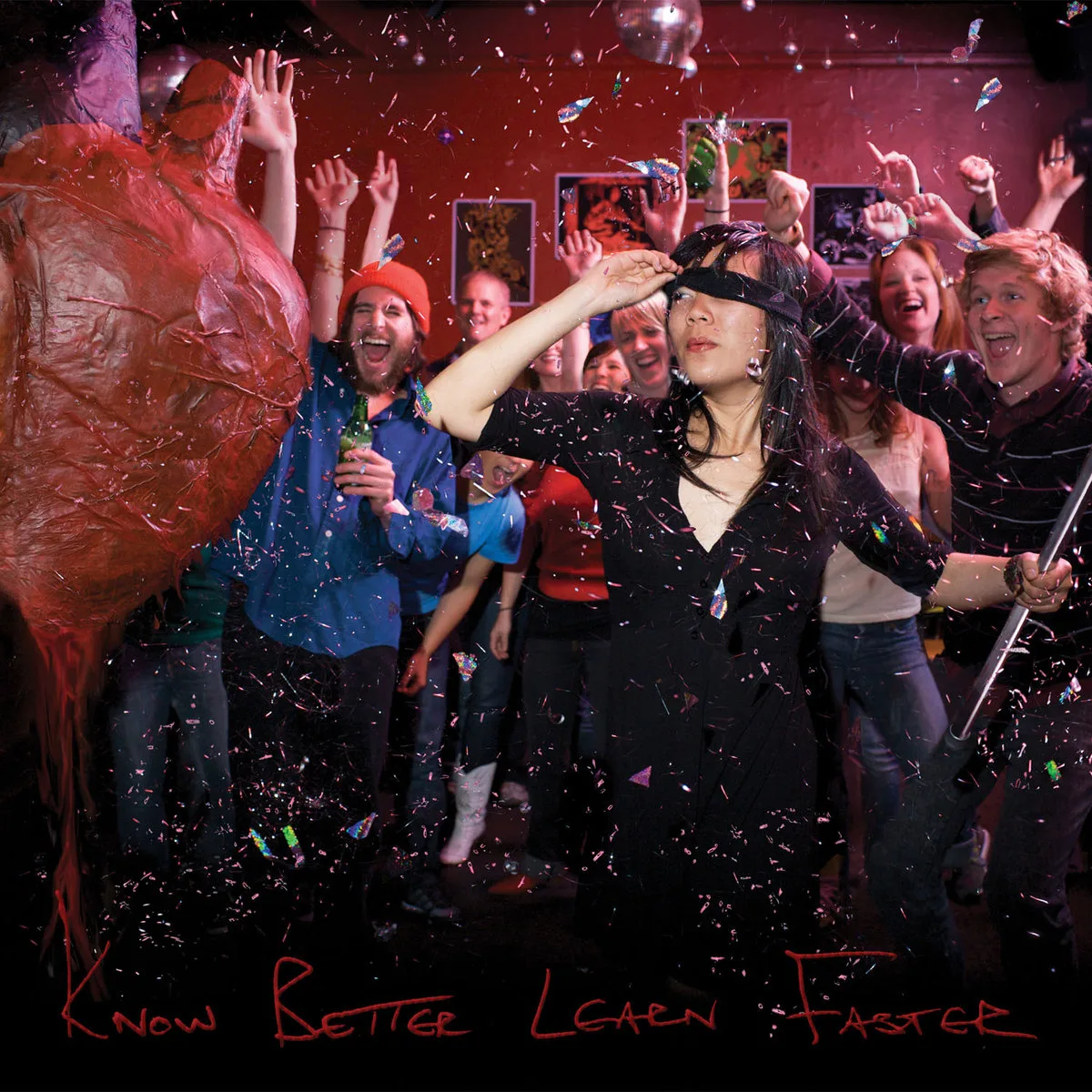 Official album cover art for the release Know Better Learn Faster by Thao & the Get Down Stay Down