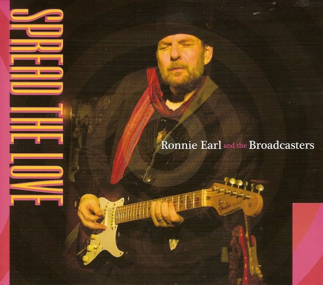 Official album cover art for the release Spread the Love by Ronnie Earl and the Broadcasters