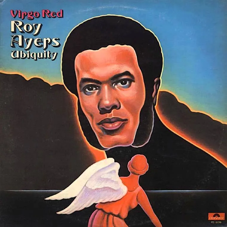 Official album cover art for the release Virgo Red by Roy Ayers Ubiquity