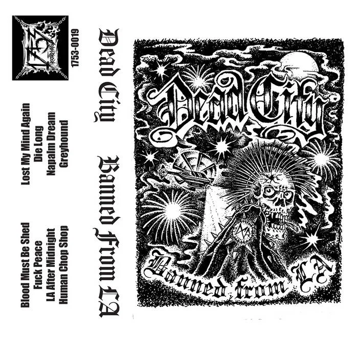 Official album cover art for the release Banned From LA by Dead City